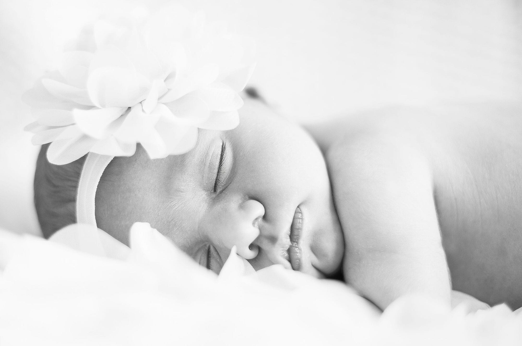 Sleeping newborn photography in Norfolk